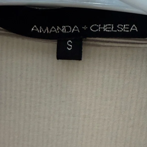 Amanda & Chelsea Pinstripe Blazer - Gray and White Small - Picture 5 of 5